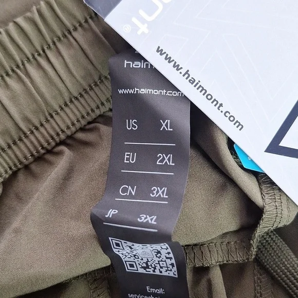 Haimont Workout Running Shorts 5" Inseam Green - Picture 9 of 11